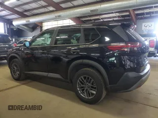 2023 Nissan Rogue S with VIN 5N1BT3AB2PC796286, listed as a Copart auction lot 62011775 with 40,098 mi miles and Salvage title. Bid and sale history available at DreamBid. Image 2.