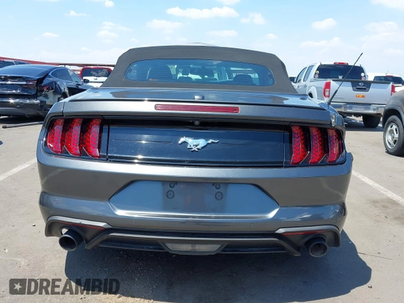 2020 Ford Mustang EcoBoost with VIN 1FATP8UH2L5118958, listed as a IAAI auction lot 42417811 with Not provided miles and . Bid and sale history available at DreamBid. Image 17.