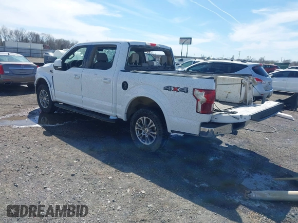 2019 Ford F-150 XL with VIN 1FTEW1EPXKKD91438, listed as a IAAI auction lot 41821555 with 81,683 mi miles. Bid and sale history available at carsss.com. Image 3.