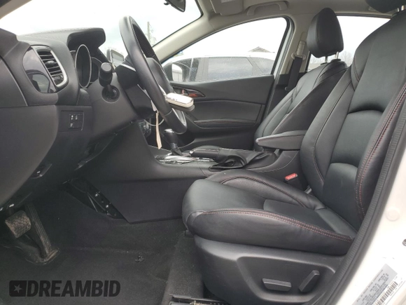2014 Mazda 3 i Grand Touring with VIN JM1BM1W78E1122209, listed as a Copart auction lot 50546025 with 144,477 mi miles and Salvage Title. Bid and sale history available at carsss.com. Image 7.
