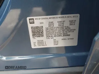 2024 GMC Terrain Denali with VIN 3GKALXEG9RL205962, listed as a IAAI auction lot 41957557 with 11,256 mi miles and . Bid and sale history available at DreamBid. Image 9.