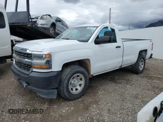 2016 Chevrolet Silverado 1500 Work Truck with VIN 1GCNKNEH0GZ352075, listed as a Copart auction lot 55786035 with 201,276 mi miles and Clean Title. Bid and sale history available at DreamBid. Image 1.