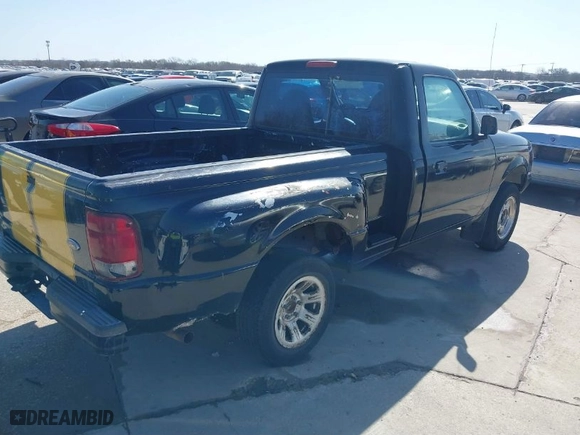 2000 Ford Ranger XL with VIN 1FTYR10C8YPB38512, listed as a IAAI auction lot 41784875 with 197,322 mi miles. Bid and sale history available at carsss.com. Image 4.