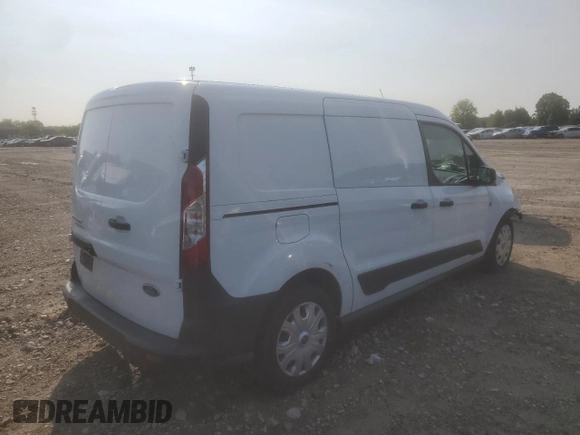 2020 Ford Transit Connect XL with VIN NM0LS7E24L1461644, listed as a Copart auction lot 58180305 with Not provided miles and Salvage title. Bid and sale history available at DreamBid. Image 3.