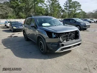 2024 Nissan Pathfinder SV with VIN 5N1DR3BD0RC227124, listed as a Copart auction lot 45140885 with 19,989 mi miles and Salvage Title. Bid and sale history available at carsss.com. Image 15.