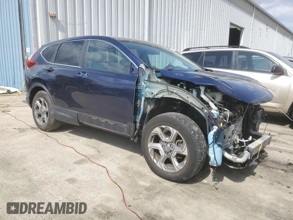 2017 Honda CR-V EX-L with VIN 2HKRW2H8XHH688292, listed as a Copart auction lot 50785045 with 66,169 mi miles and Salvage Title. Bid and sale history available at carsss.com. Image 4.