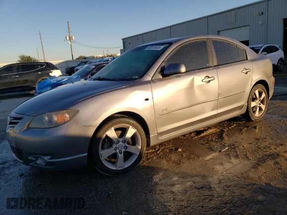 2006 Mazda 3 s with VIN JM1BK324461504512, listed as a Copart auction lot 80015434 with 130,797 mi miles and Salvage Title. Bid and sale history available at DreamBid. Image 1.