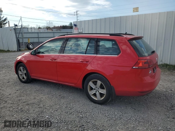 2015 Volkswagen Golf SportWagen TDI SE with VIN 3VWCA7AU1FM513989, listed as a Copart auction lot 78000464 with 83,572 mi miles and Salvage Title. Bid and sale history available at carsss.com. Image 2.