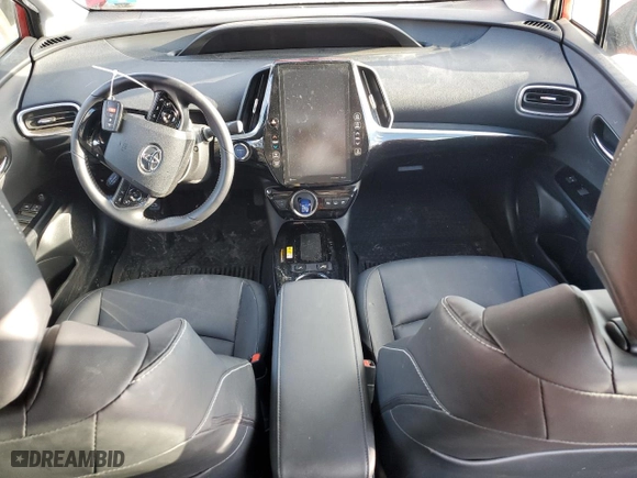 2022 Toyota Prius Prime LE with VIN JTDKAMFP0N3224568, listed as a Copart auction lot 45746755 with 0 mi miles and Salvage Title. Bid and sale history available at carsss.com. Image 8.