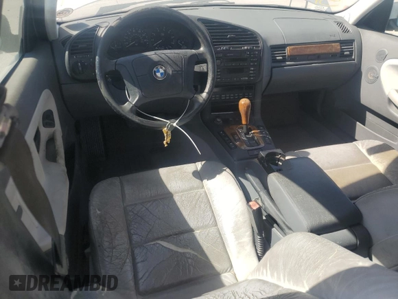 1998 BMW 3 Series 328iA with VIN WBACD4326WAV64466, listed as a Copart auction lot 74957534 with 152,963 mi miles and Salvage Title. Bid and sale history available at carsss.com. Image 8.