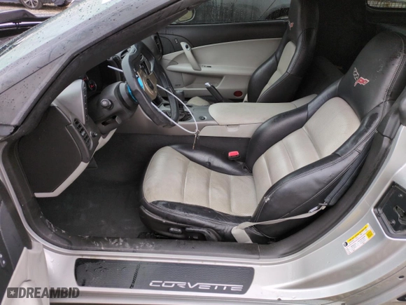 2007 Chevrolet Corvette with VIN 1G1YY26U575101588, listed as a Copart auction lot 42432415 with 94,642 mi miles and Salvage Title. Bid and sale history available at carsss.com. Image 7.