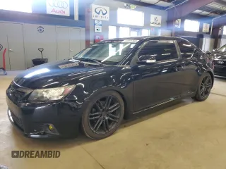 2012 Scion tC with VIN JTKJF5C74C3025200, listed as a Copart auction lot 50681345 with 127,723 mi miles and Salvage Title. Bid and sale history available at carsss.com. Image 1.