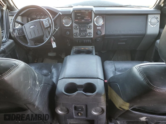 2013 Ford F-350 XL with VIN 1FT8W3DT2DEB84874, listed as a Copart auction lot 89267175 with 266,657 mi miles and Salvage title. Bid and sale history available at DreamBid. Image 8.