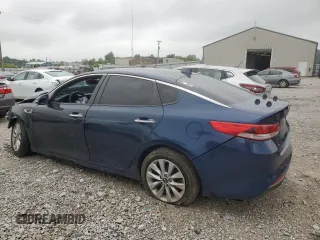 2017 Kia Optima LX with VIN 5XXGT4L32HG146753, listed as a Copart auction lot 60970145 with 180,574 mi miles and Salvage title. Bid and sale history available at DreamBid. Image 2.