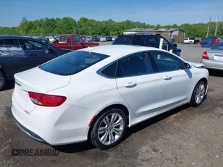 2015 Chrysler 200 Limited with VIN 1C3CCCAB2FN662376, listed as a IAAI auction lot 42134913 with 85,204 mi miles and . Bid and sale history available at DreamBid. Image 4.