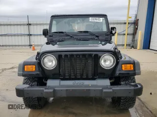 2006 Jeep Wrangler X with VIN 1J4FA39SX6P719070, listed as a Copart auction lot 55598455 with 110,741 mi miles and Salvage title. Bid and sale history available at DreamBid. Image 5.
