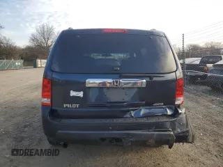 2011 Honda Pilot EX-L with VIN 5FNYF4H59BB006425, listed as a Copart auction lot 49816405 with 167,693 mi miles and Salvage Title. Bid and sale history available at carsss.com. Image 6.