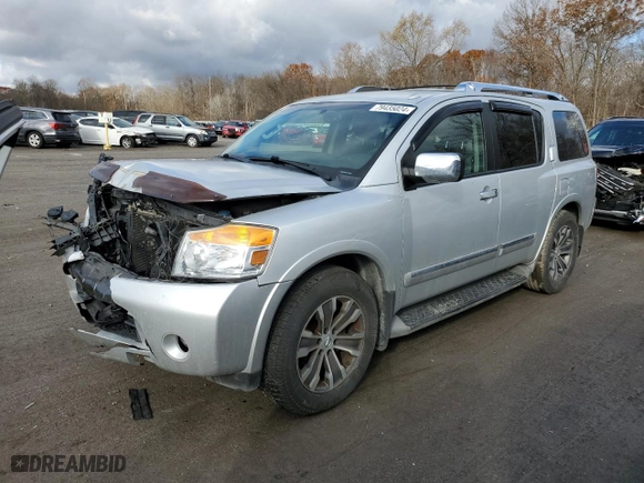 2015 Nissan Armada Platinum with VIN 5N1AA0NC6FN616541, listed as a Copart auction lot 79435024 with NaN miles and Salvage Title. Bid and sale history available at carsss.com. Image 1.