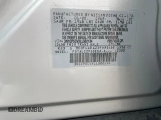 2020 Nissan Kicks SV z VIN 3N1CP5CVXLL502134, wystawiony jako Copart lot #61497105 z przebiegiem 106 650 mil mil oraz Szkoda całkowita • Salvage title. Historia ofert i sprzedaży dostępna na DreamBid. Obrazek 10.