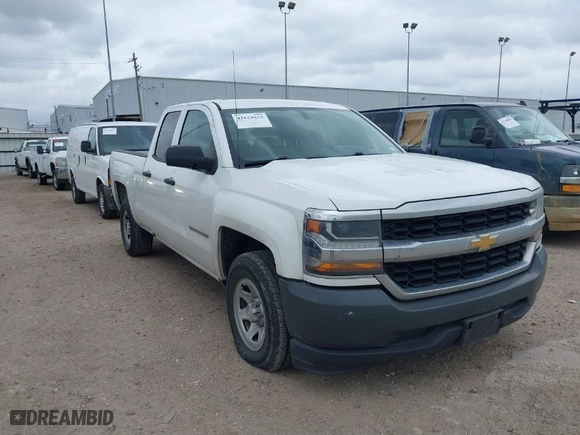 2019 Chevrolet Silverado 1500 LD Work Truck with VIN 2GCRCNEC3K1122079, listed as a IAAI auction lot 41654522 with 139,040 mi miles. Bid and sale history available at carsss.com. Image 1.