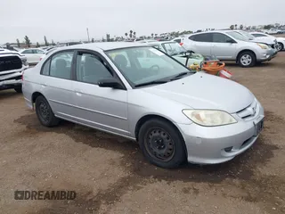 2005 Honda Civic LX z VIN 2HGES16585H534974, wystawiony jako IAAI lot #42455508 z przebiegiem 181 257 mil mil oraz . Historia ofert i sprzedaży dostępna na DreamBid. Obrazek 1.
