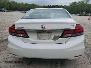 2015 Honda Civic LX with VIN 2HGFB2F55FH558449, listed as a Copart auction lot 53032415 with 68,756 mi miles and Salvage Title. Bid and sale history available at carsss.com. Image 6.
