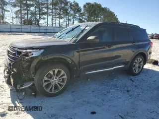 2021 Ford Explorer XLT with VIN 1FMSK7DH2MGC06991, listed as a Copart auction lot 48494615 with 61,222 mi miles and Salvage Title. Bid and sale history available at carsss.com. Image 1.