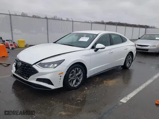 2022 Hyundai Sonata SEL with VIN KMHL64JA2NA236267, listed as a IAAI auction lot 41053375 with 55,315 mi miles. Bid and sale history available at carsss.com. Image 18.