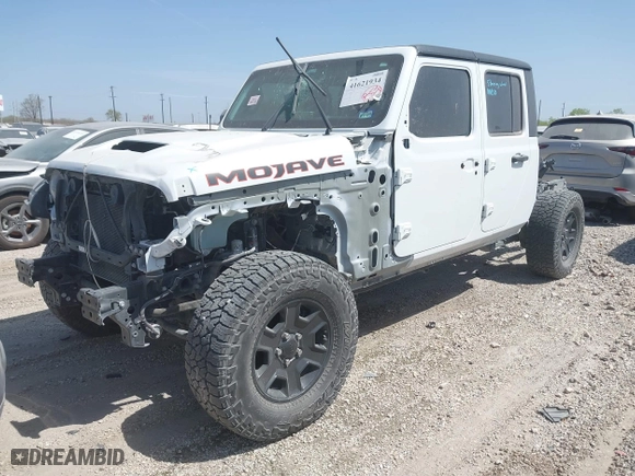 2023 Jeep Gladiator Mojave with VIN 1C6JJTEG0PL536472, listed as a IAAI auction lot 41621934 with 24,245 mi miles. Bid and sale history available at carsss.com. Image 17.