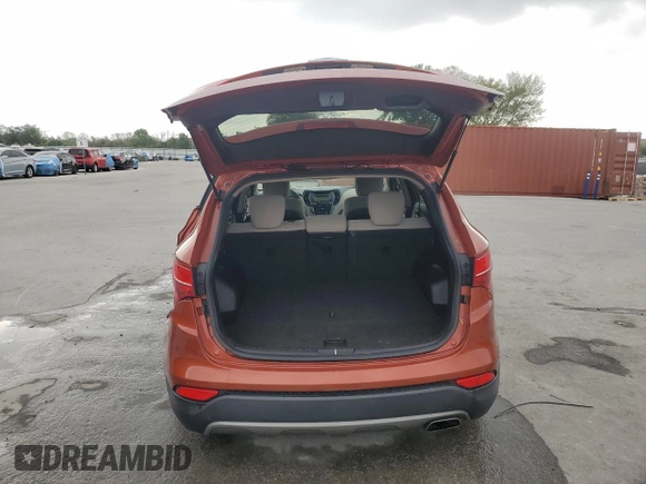 2016 Hyundai Santa Fe z VIN 5XYZTDLB1GG351684, wystawiony jako Copart lot #48396885 z przebiegiem 148 301 mil mil oraz Nie do naprawy • Non repairable. Historia ofert i sprzedaży dostępna na DreamBid. Obrazek 6.