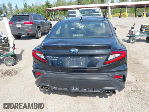 2022 Subaru WRX with VIN JF1VBAA68N9007537, listed as a IAAI auction lot 42320771 with 22,016 mi miles and . Bid and sale history available at DreamBid. Image 16.