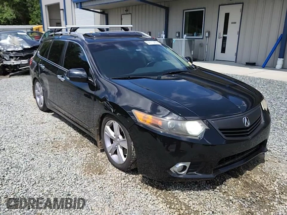 2011 Acura TSX Technology with VIN JH4CW2H62BC002509, listed as a Copart auction lot 64375055 with 188,406 mi miles and Salvage title. Bid and sale history available at DreamBid. Image 14.