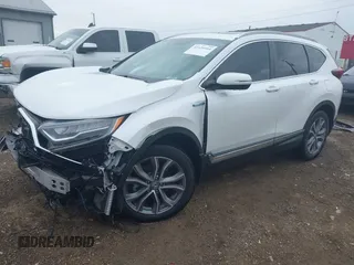 2020 Honda CR-V Touring with VIN 7FART6H9XLE024742, listed as a IAAI auction lot 42120164 with 32,213 mi miles and . Bid and sale history available at DreamBid. Image 18.
