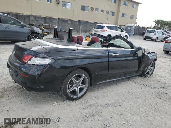 2018 Mercedes-Benz C 300 with VIN WDDWK4KB6JF643371, listed as a Copart auction lot 84370124 with Not provided miles and Salvage title. Bid and sale history available at DreamBid. Image 3.