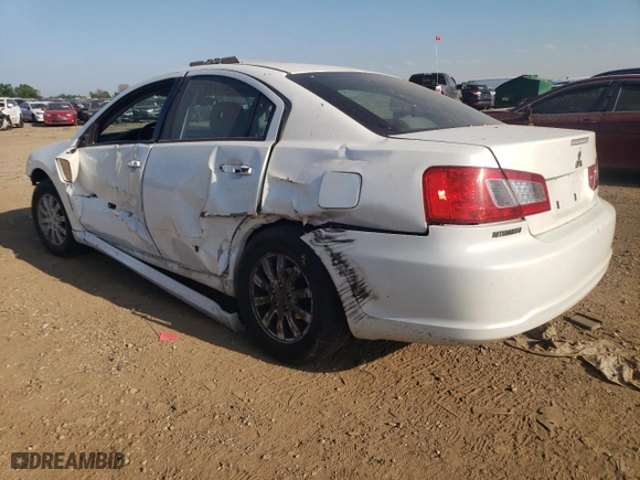 2010 Mitsubishi Galant FE with VIN 4A32B2FF6AE008597, listed as a Copart auction lot 54932304 with 125,195 mi miles and Salvage Title. Bid and sale history available at carsss.com. Image 2.