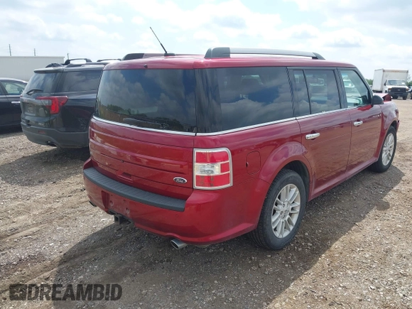 2015 Ford Flex SEL z VIN 2FMGK5C89FBA20824, wystawiony jako IAAI lot #42258527 z przebiegiem 110 020 mil mil oraz . Historia ofert i sprzedaży dostępna na DreamBid. Obrazek 4.