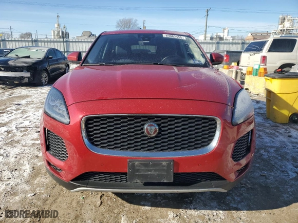 2018 Jaguar E-PACE S with VIN SADFJ2FX7J1Z25060, listed as a Copart auction lot 89082455 with 79,512 mi miles and Salvage Title. Bid and sale history available at carsss.com. Image 5.