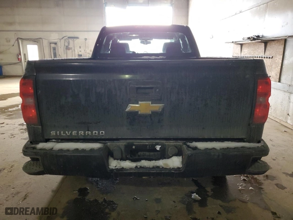 2016 Chevrolet Silverado 1500 Custom with VIN 1GCVKPEC9GZ285606, listed as a Copart auction lot 45927695 with 0 mi miles and Clean Title. Bid and sale history available at carsss.com. Image 6.
