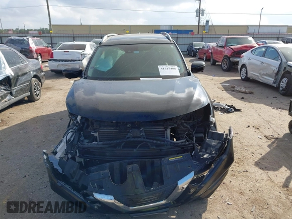 2017 Nissan Rogue SV with VIN 5N1AT2MT7HC748830, listed as a IAAI auction lot 41517488 with 92,270 mi miles and . Bid and sale history available at DreamBid. Image 13.