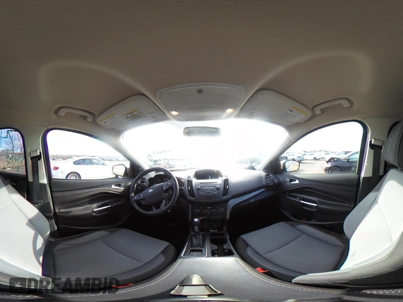 2017 Ford Escape SE with VIN 1FMCU9GD6HUD07252, listed as a IAAI auction lot 41584876 with 83,556 mi miles. Bid and sale history available at carsss.com. Image 18.