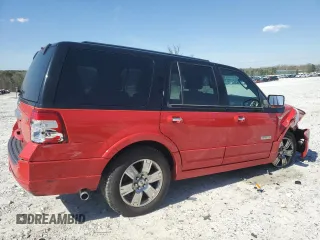 2008 Ford Expedition Limited with VIN 1FMFU19518LA29595, listed as a Copart auction lot 49655395 with 105,645 mi miles and Salvage title. Bid and sale history available at DreamBid. Image 3.
