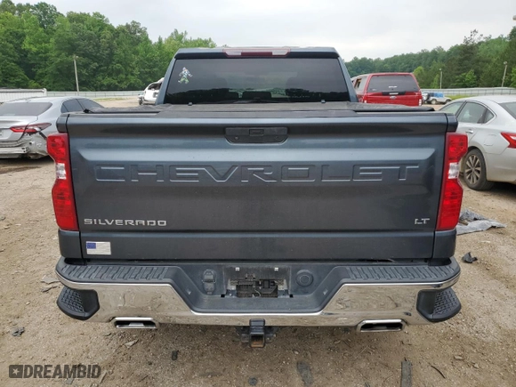2019 Chevrolet Silverado 1500 LT with VIN 3GCUYDED5KG145109, listed as a Copart auction lot 54039094 with 64,836 mi miles and Clean Title. Bid and sale history available at carsss.com. Image 6.