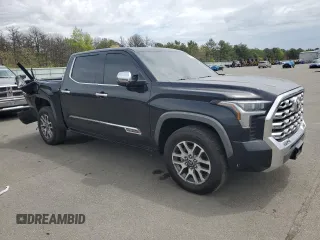 2022 Toyota Tundra 1794 Edition with VIN 5TFMA5DB6NX036927, listed as a Copart auction lot 56486805 with 67,634 mi miles and Salvage title. Bid and sale history available at DreamBid. Image 4.