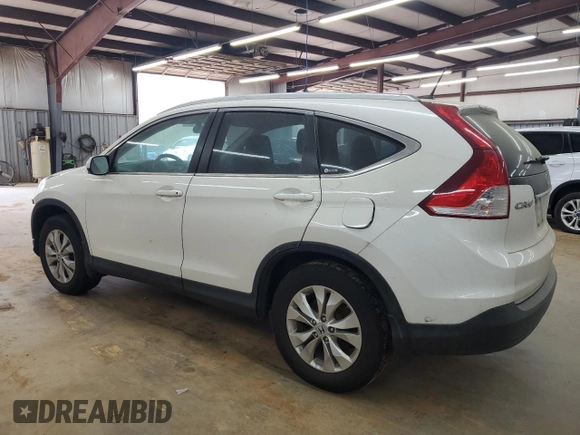 2012 Honda CR-V EX-L with VIN 5J6RM4H74CL016803, listed as a Copart auction lot 51206085 with 180,084 mi miles and Salvage Title. Bid and sale history available at carsss.com. Image 2.