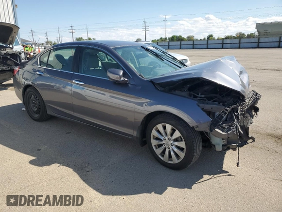 2015 Honda Accord EX-L with VIN 1HGCR2F85FA126936, listed as a Copart auction lot 57354905 with 109,879 mi miles and Salvage title. Bid and sale history available at DreamBid. Image 4.