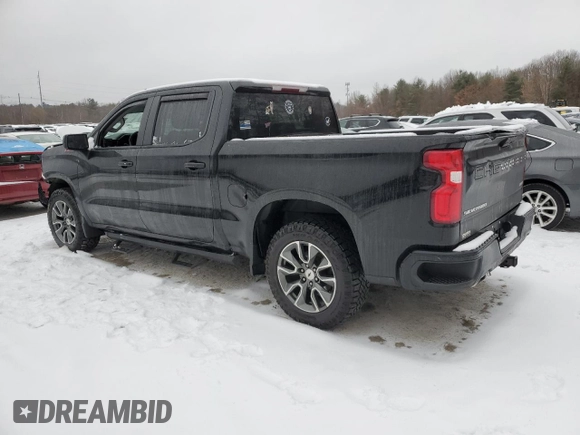 2022 Chevrolet Silverado 1500 RST with VIN 1GCUDEED4NZ524396, listed as a Copart auction lot 44062025 with 67,121 mi miles and Salvage Title. Bid and sale history available at DreamBid. Image 2.