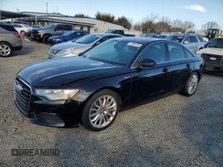 2012 Audi A6 3.0T Premium Plus with VIN WAUGGBFC0CN043264, listed as a Copart auction lot 47606755 with 0 mi miles and Clean Title. Bid and sale history available at carsss.com. Image 1.