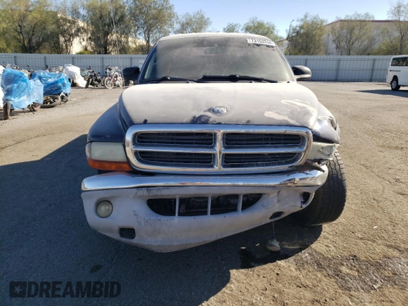 2004 Dodge Dakota SLT with VIN 1D7HL48N44S500485, listed as a Copart auction lot 73153244 with Not Provided miles and Salvage Title. Bid and sale history available at DreamBid. Image 5.