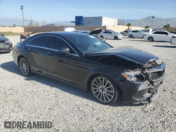 2018 Mercedes-Benz CLS 550 z VIN WDDLJ9BB5JA205067, wystawiony jako Copart lot #57726685 z przebiegiem 142 655 mil mil oraz Szkoda całkowita • Salvage title. Historia ofert i sprzedaży dostępna na DreamBid. Obrazek 4.