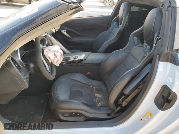 2019 Chevrolet Corvette Z06 3LZ with VIN 1G1YU2D68K5602581, listed as a Copart auction lot 41882004 with 12,949 mi miles. Bid and sale history available at carsss.com. Image 7.